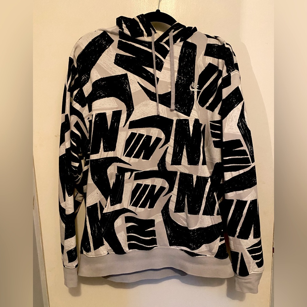 Nike all over print sweatshirt
